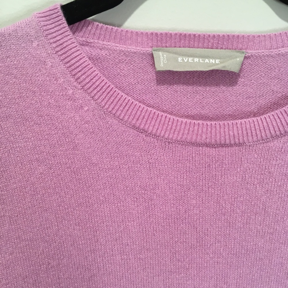SOLD✔️1/6: Everlane 100% Cashmere Crewneck Sweater - Picture 3 of 6